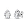 Midem Amsterdam timanttikorvakorut 1,00ct valkokulta