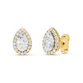 Midem Amsterdam timanttikorvakorut 1,00ct keltakulta