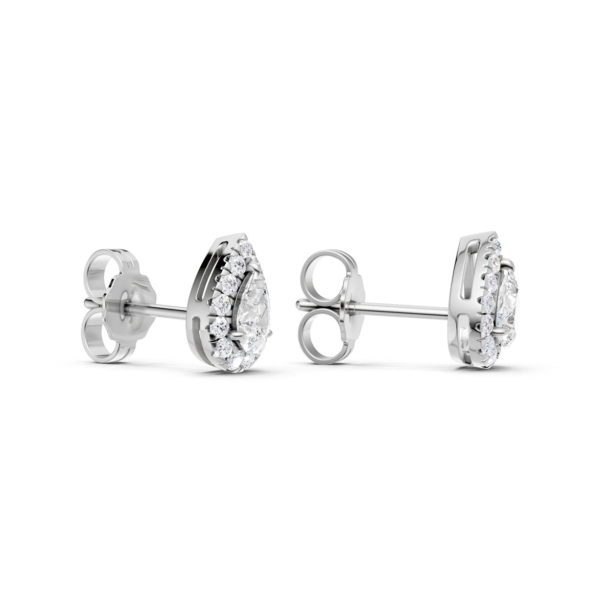 Midem Amsterdam timanttikorvakorut 0,50ct valkokulta