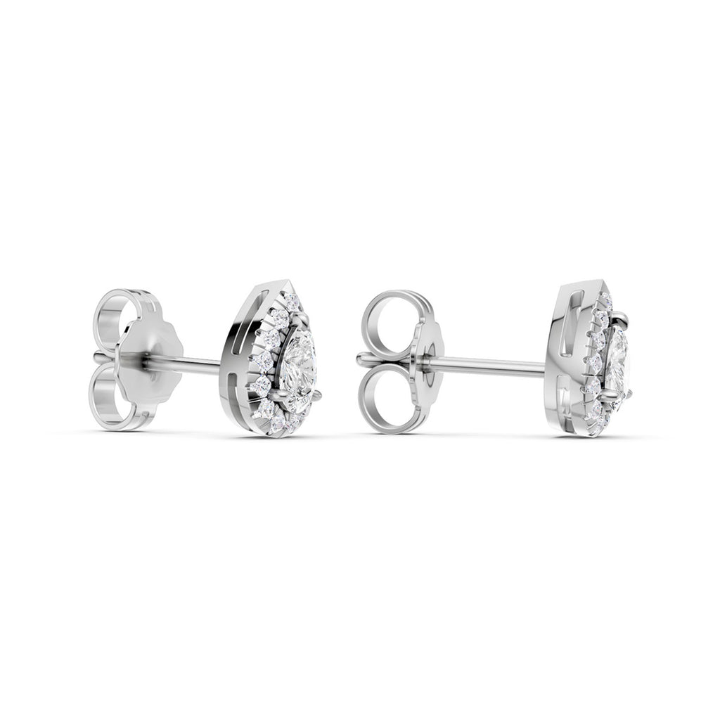 Midem Amsterdam timanttikorvakorut 0,33ct valkokulta