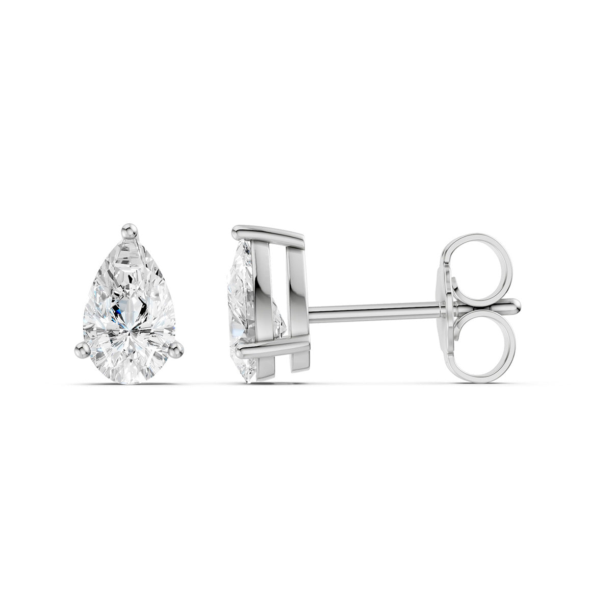 Midem Oslo timanttikorvakorut 0,80ct valkokulta