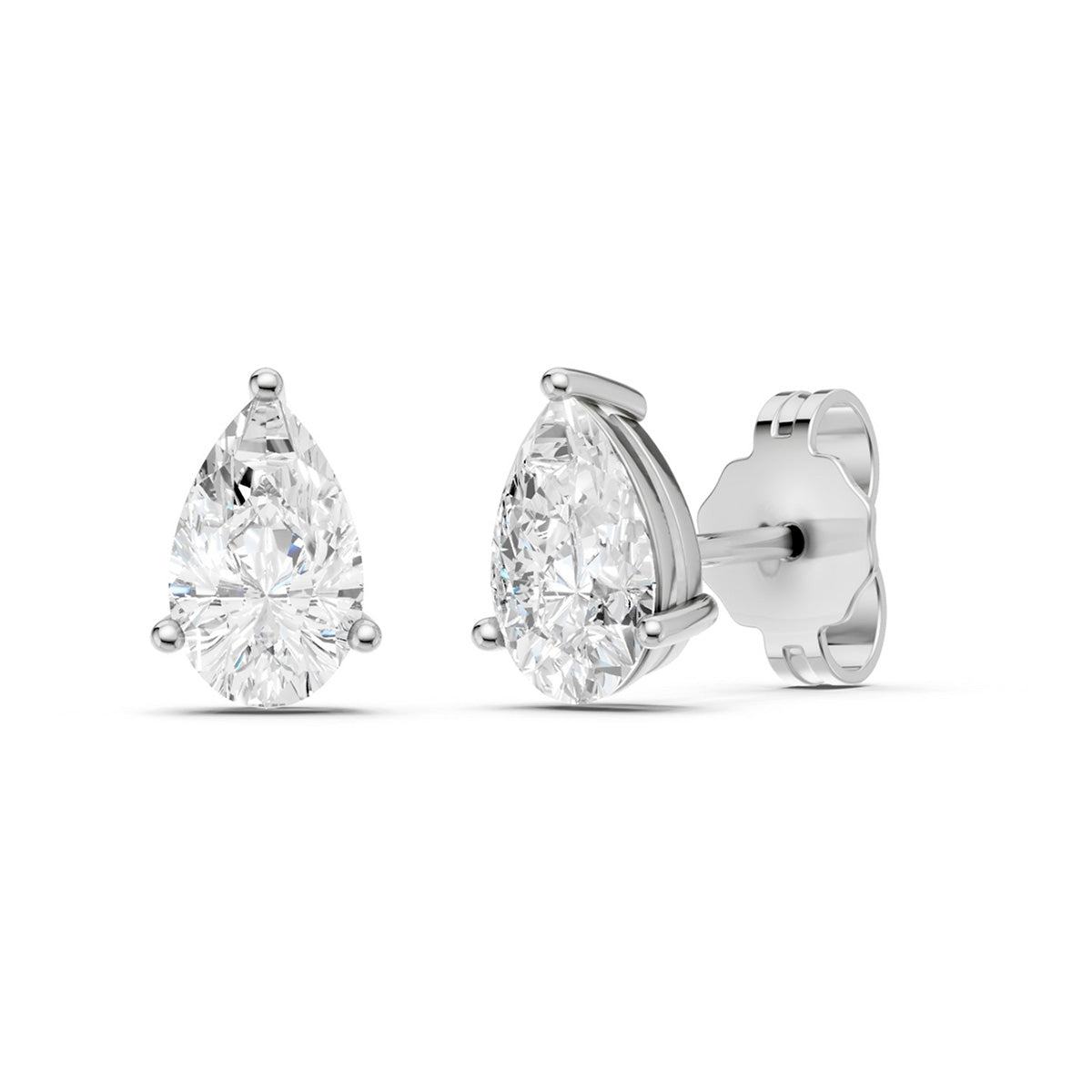 Midem Oslo timanttikorvakorut 0,80ct valkokulta