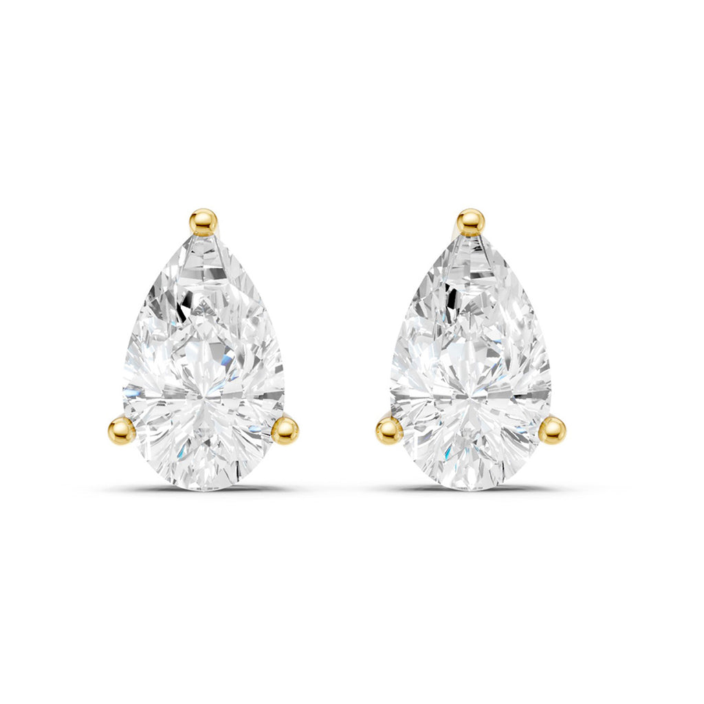 Midem Oslo timanttikorvakorut 0,80ct keltakulta