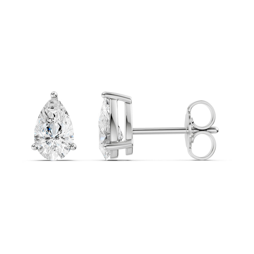 Midem Oslo timanttikorvakorut 1,00ct valkokulta