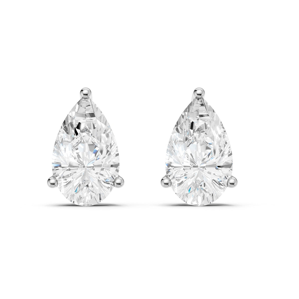 Midem Oslo timanttikorvakorut 1,00ct valkokulta