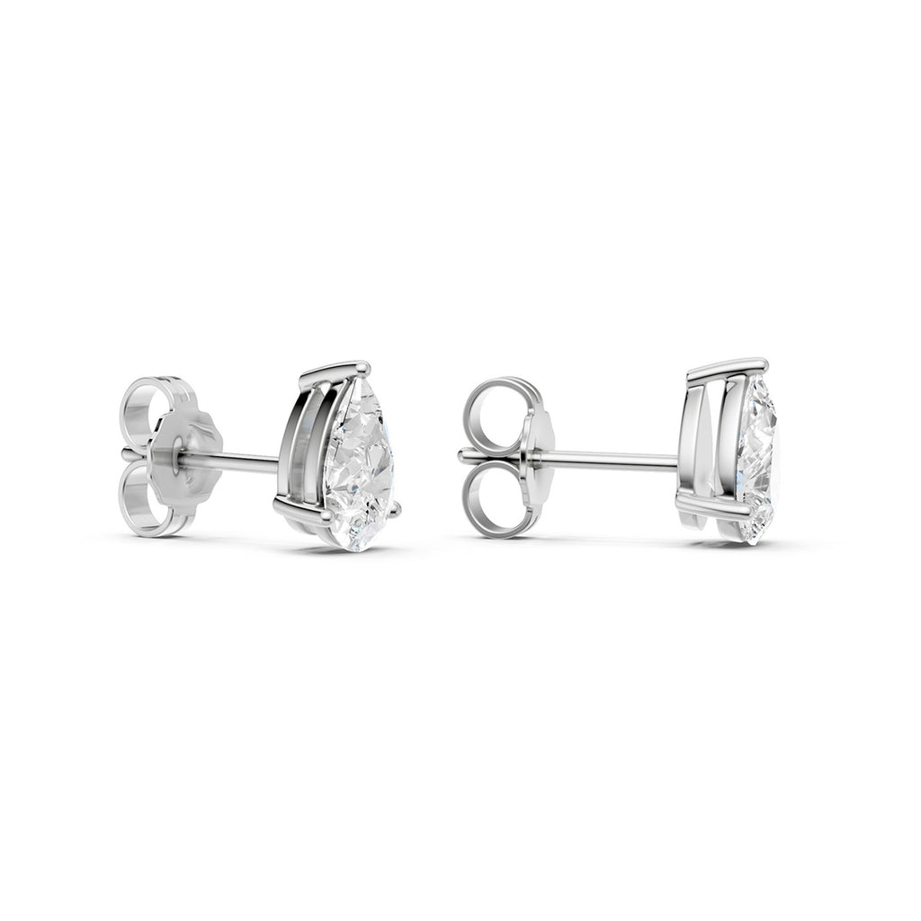 Midem Oslo timanttikorvakorut 1,00ct valkokulta