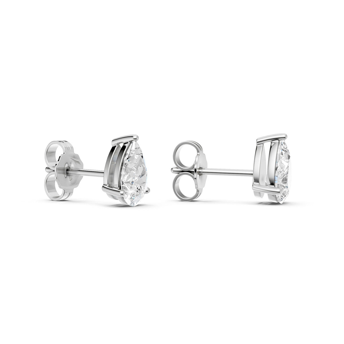 Midem Oslo timanttikorvakorut 1,00ct valkokulta
