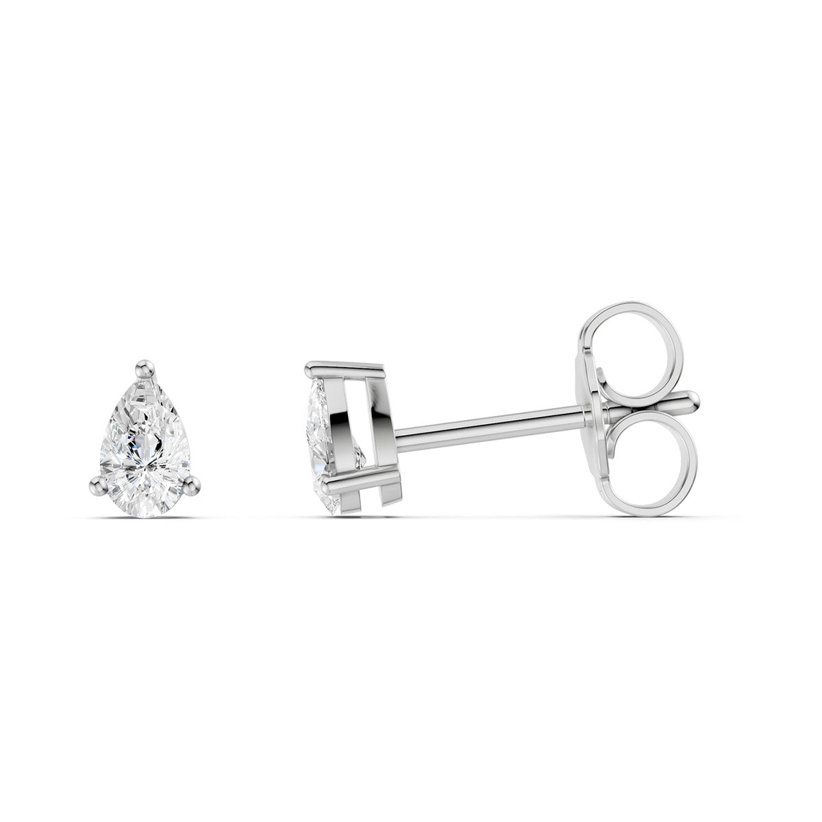 Midem Oslo timanttikorvakorut 0,25ct valkokulta