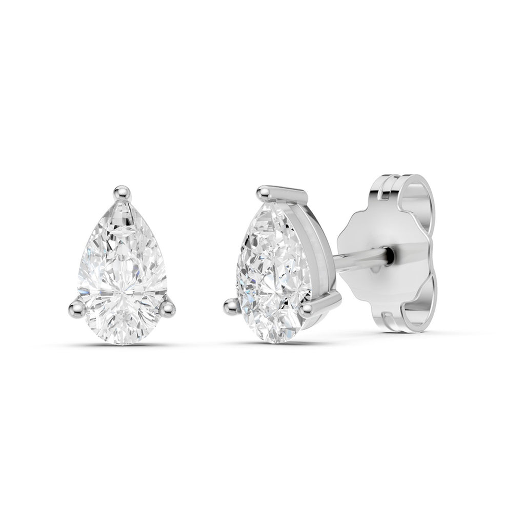 Midem Oslo timanttikorvakorut 0,50ct valkokulta