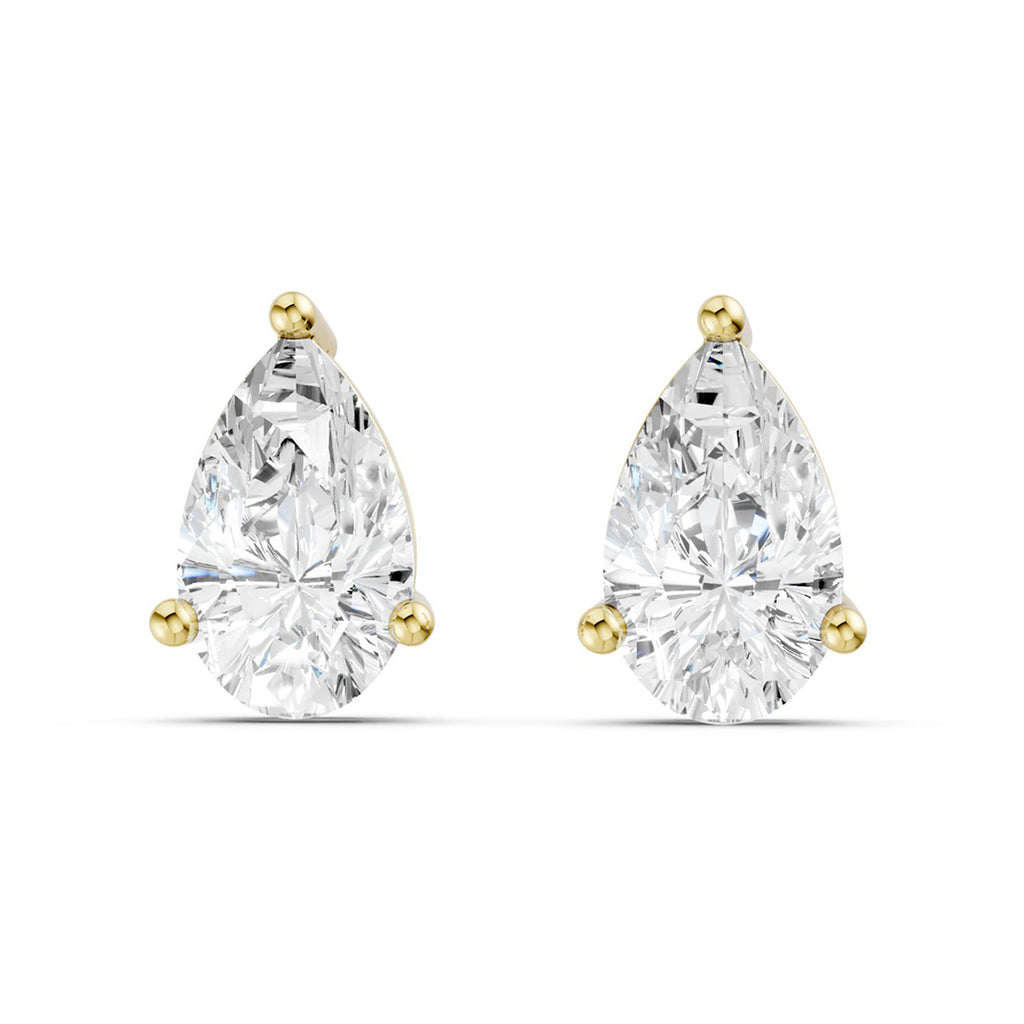 Midem Oslo timanttikorvakorut 0,50ct keltakulta