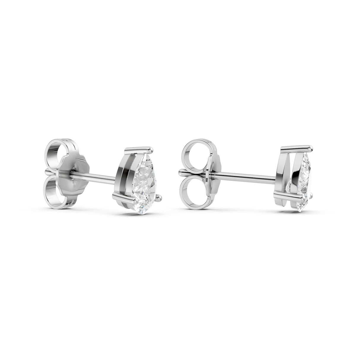 Midem Oslo timanttikorvakorut 0,50ct valkokulta
