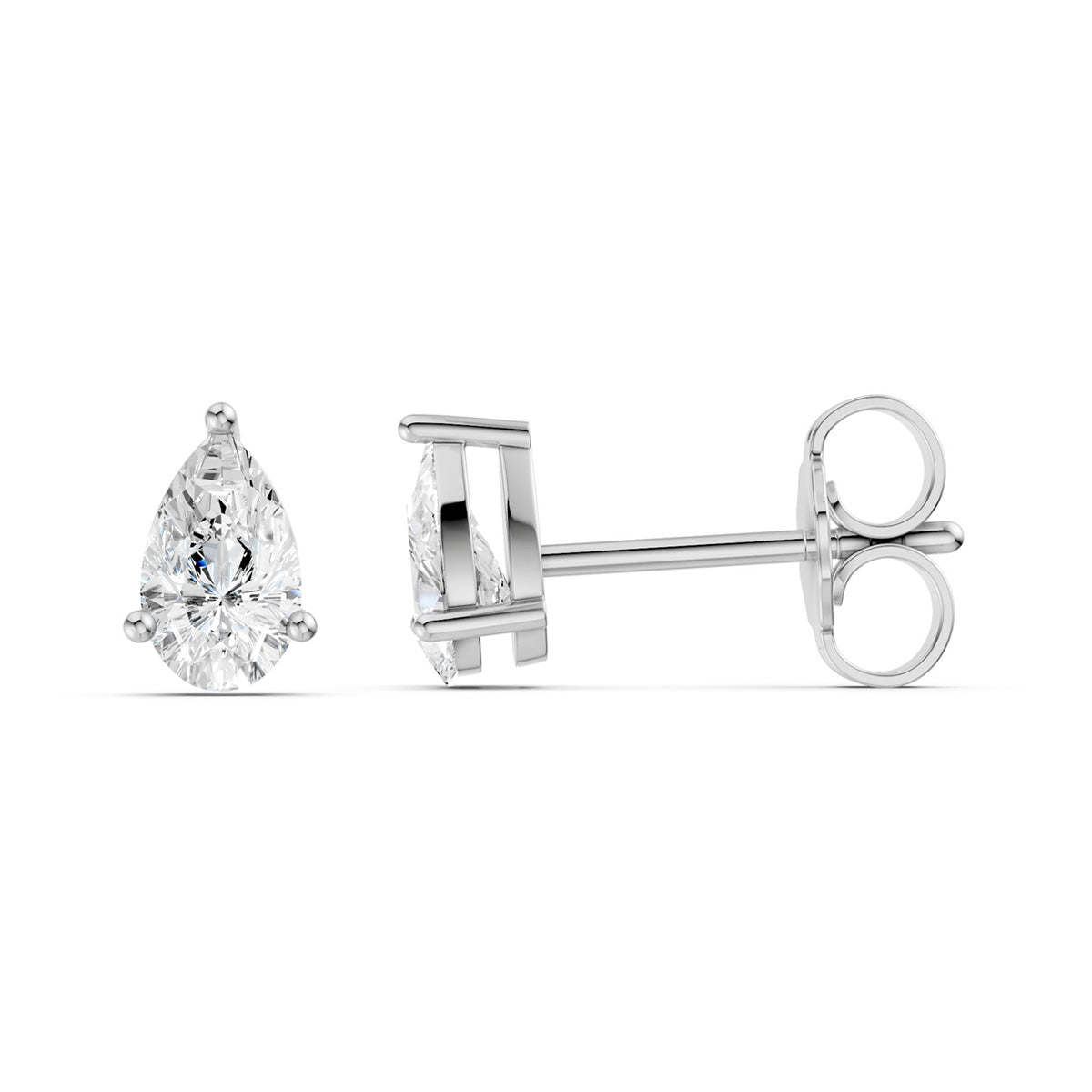 Midem Oslo timanttikorvakorut 0,50ct valkokulta