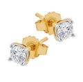 Midem Helsinki timanttikorvakorut 0,50ct keltakulta