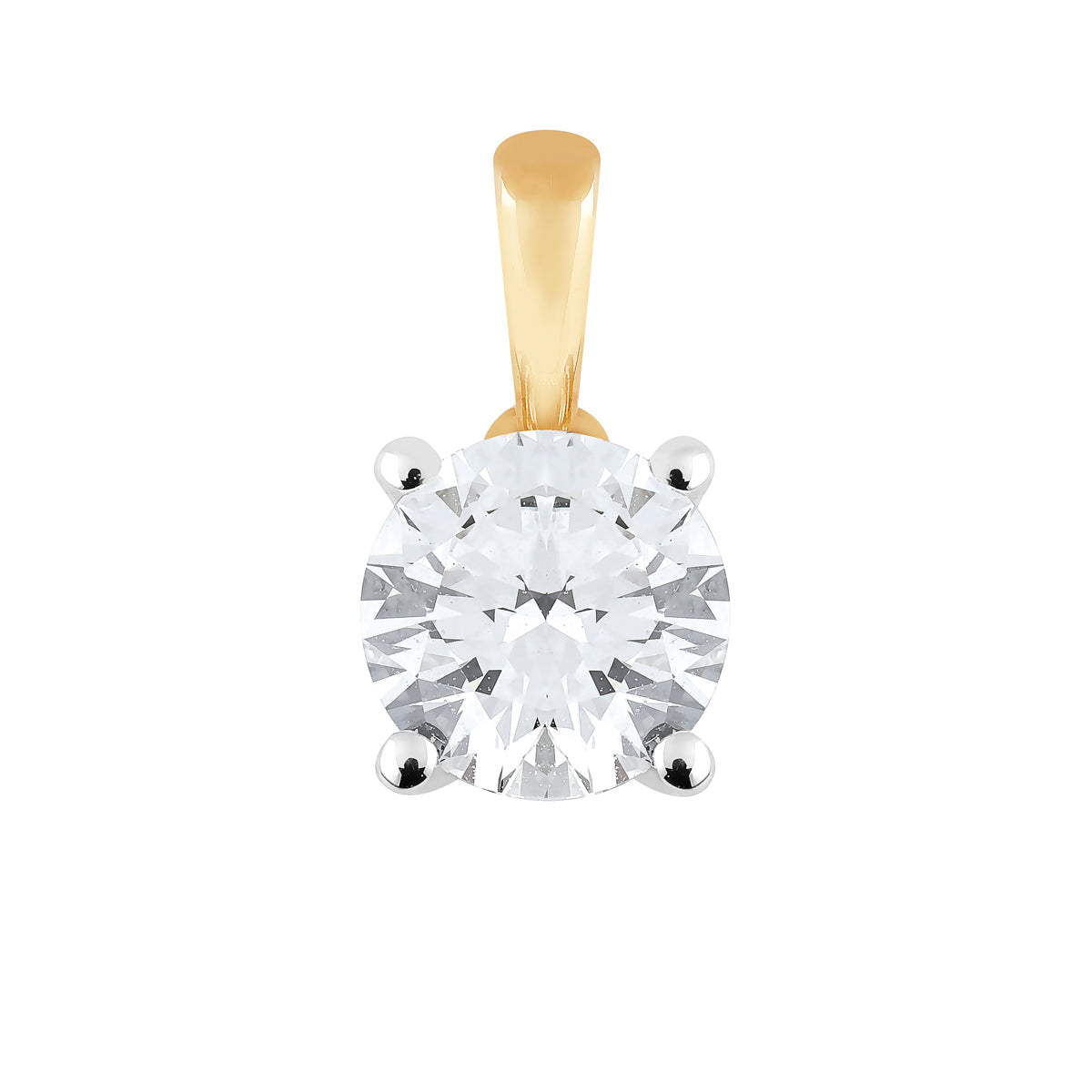 Midem Helsinki timanttiriipus 0,75ct keltakulta