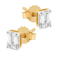 Midem Stockholm timanttikorvakorut 0,75ct keltakulta