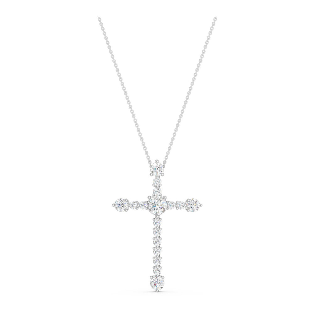 Midem timanttiristi 0,75ct valkokulta