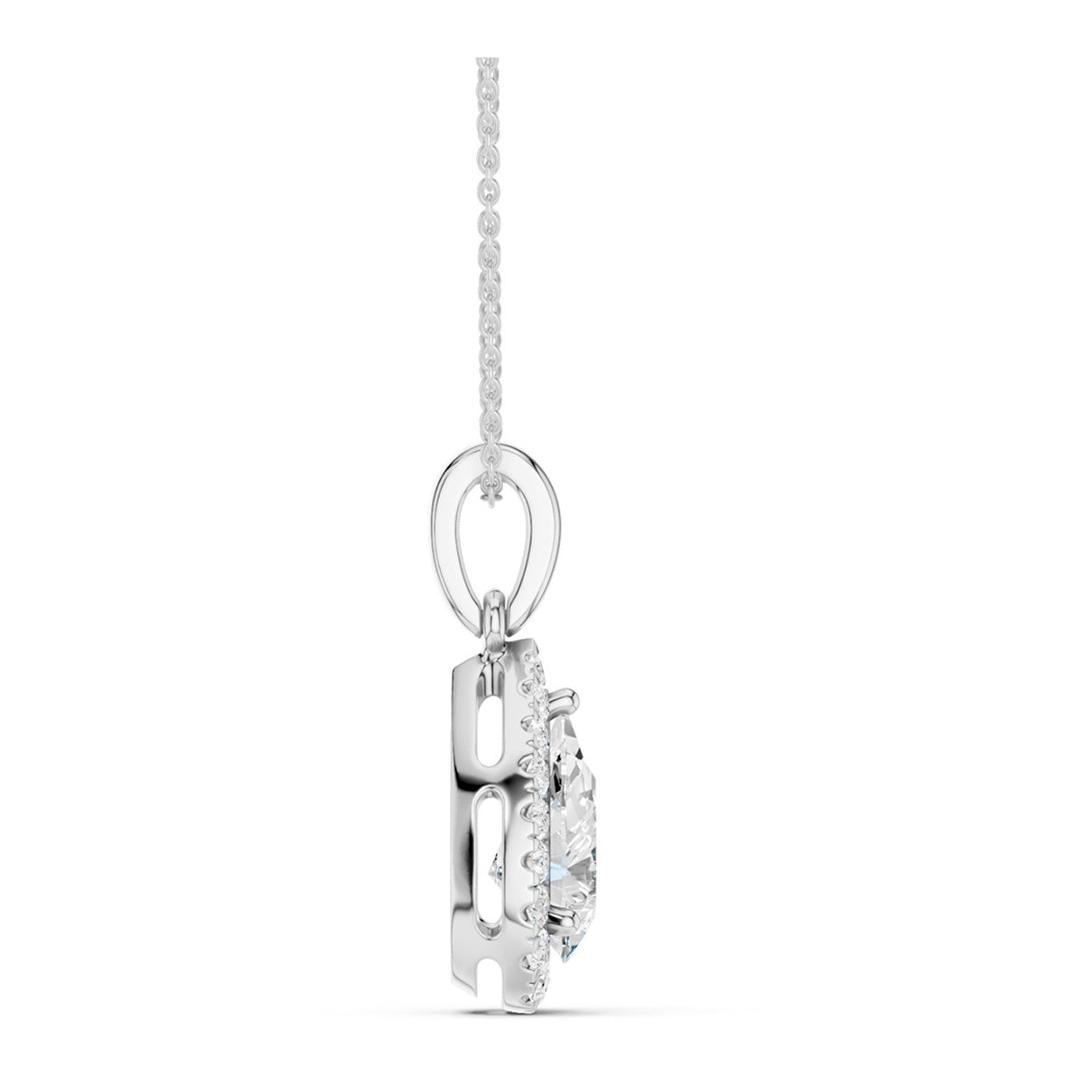 Midem Amsterdam timanttiriipus 0,75ct valkokulta