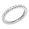 Midem Berlin rivitimanttisormus 0,65ct valkokulta