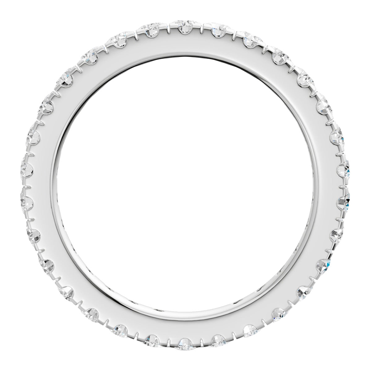Midem Berlin rivitimanttisormus 0,65ct valkokulta