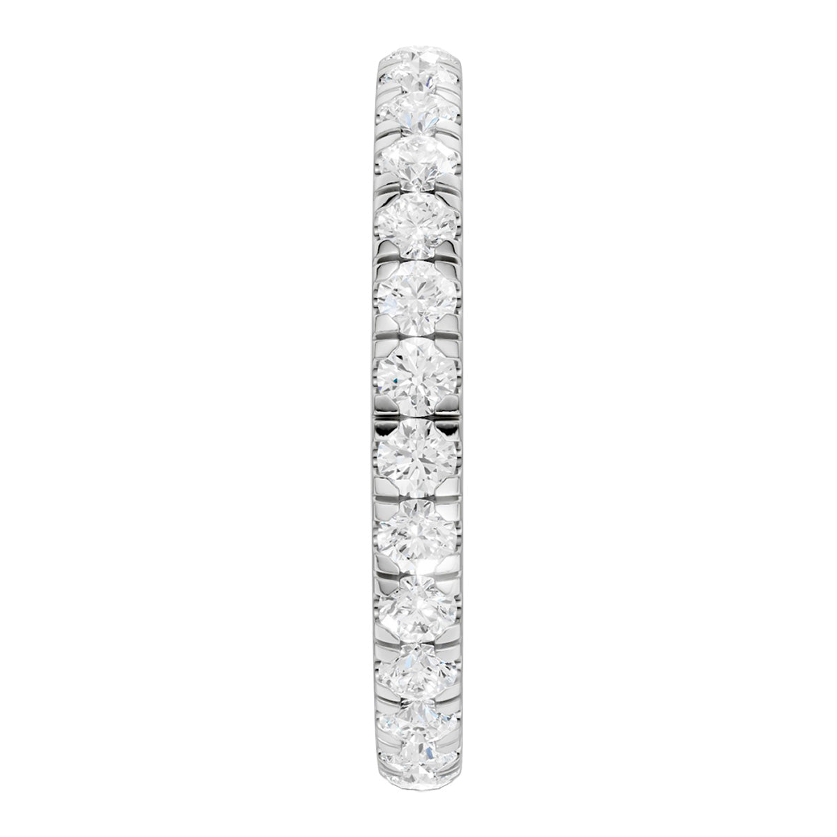 Midem Berlin rivitimanttisormus 0,65ct valkokulta