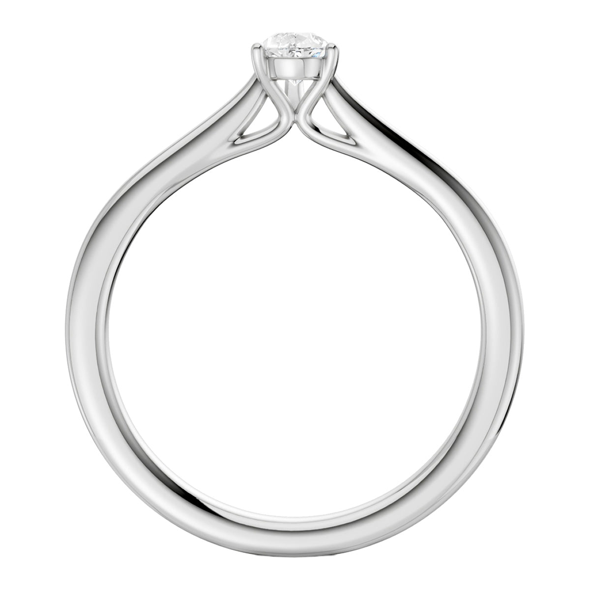 Midem Oslo yksikivinen timanttisormus 0,25ct valkokulta