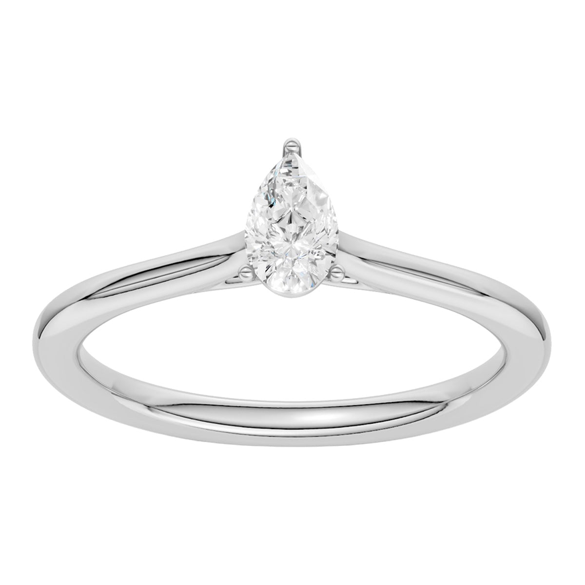 Midem Oslo yksikivinen timanttisormus 0,25ct valkokulta