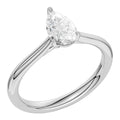 Midem Oslo yksikivinen timanttisormus 0,75ct valkokulta