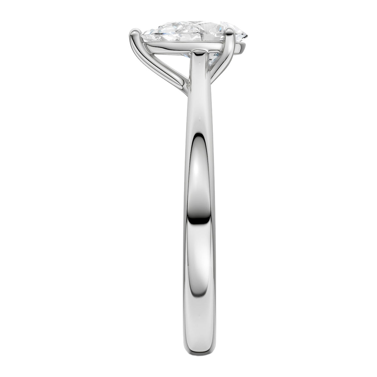 Midem Oslo yksikivinen timanttisormus 0,75ct valkokulta
