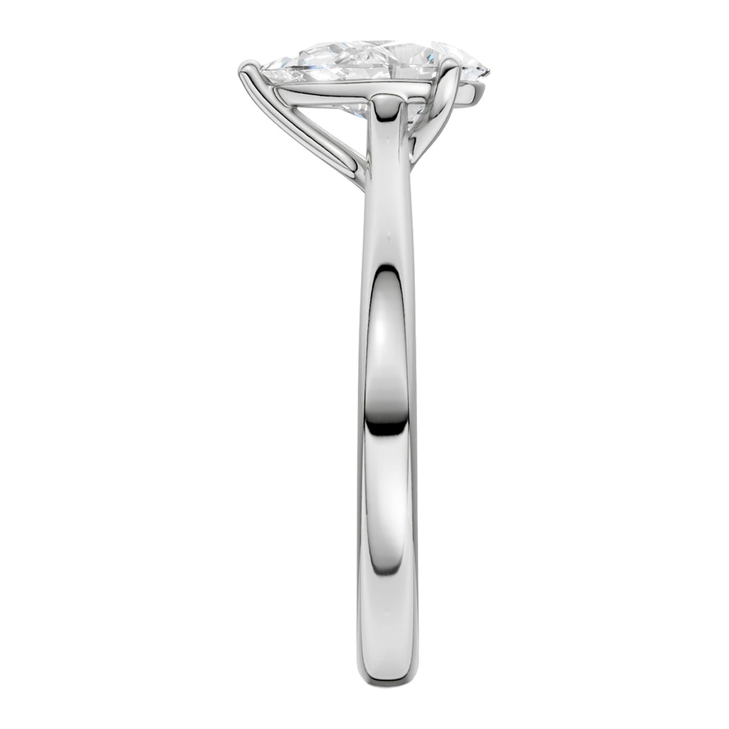 Midem Oslo yksikivinen timanttisormus 1,00ct valkokulta