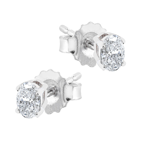 Midem Copenhagen timanttikorvakorut 0,25ct valkokulta