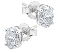 Midem Copenhagen timanttikorvakorut 0,75ct valkokulta