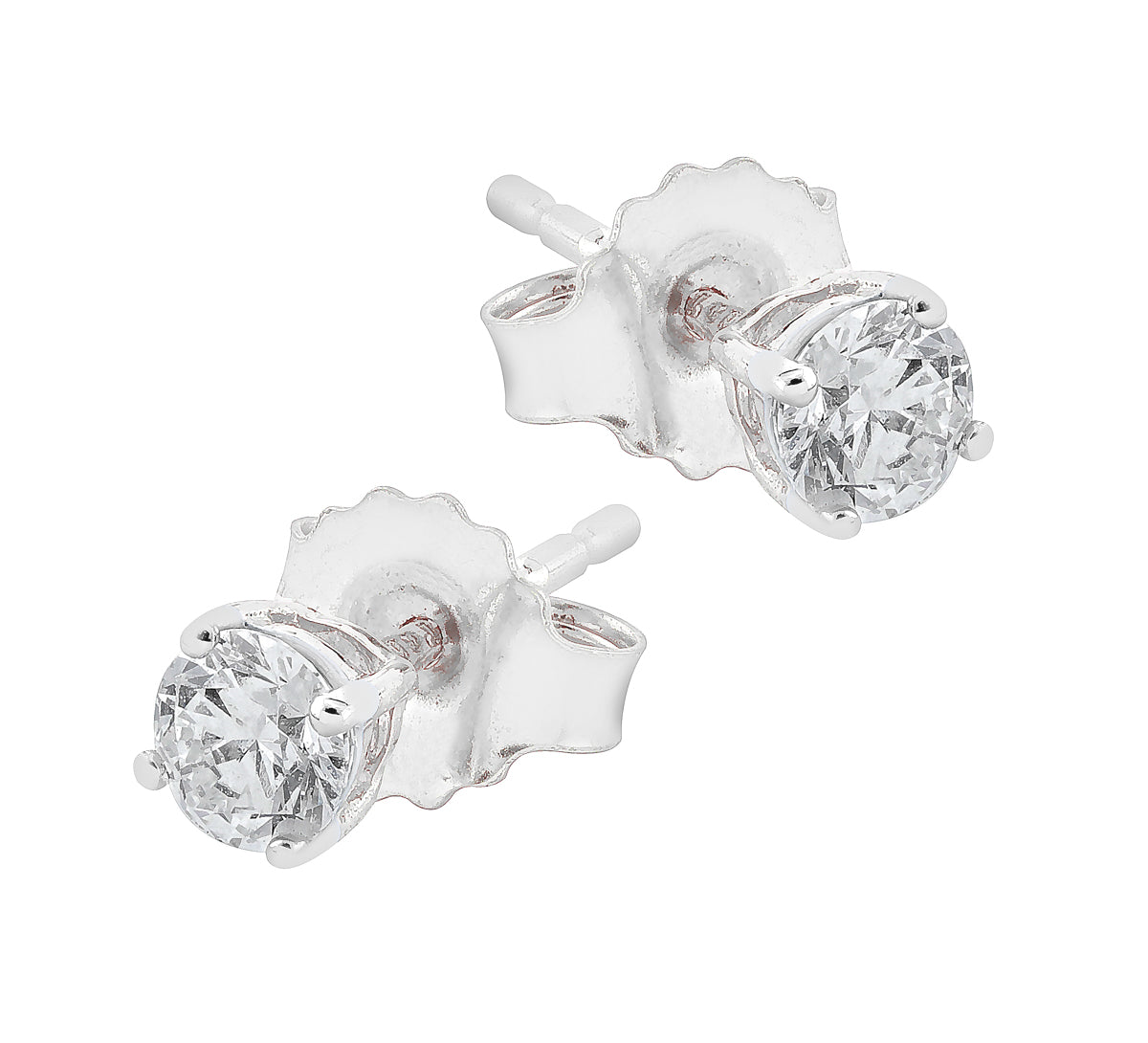 Midem Helsinki timanttikorvakorut 0,25ct valkokulta