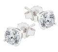 Midem Helsinki timanttikorvakorut 1,00ct valkokulta
