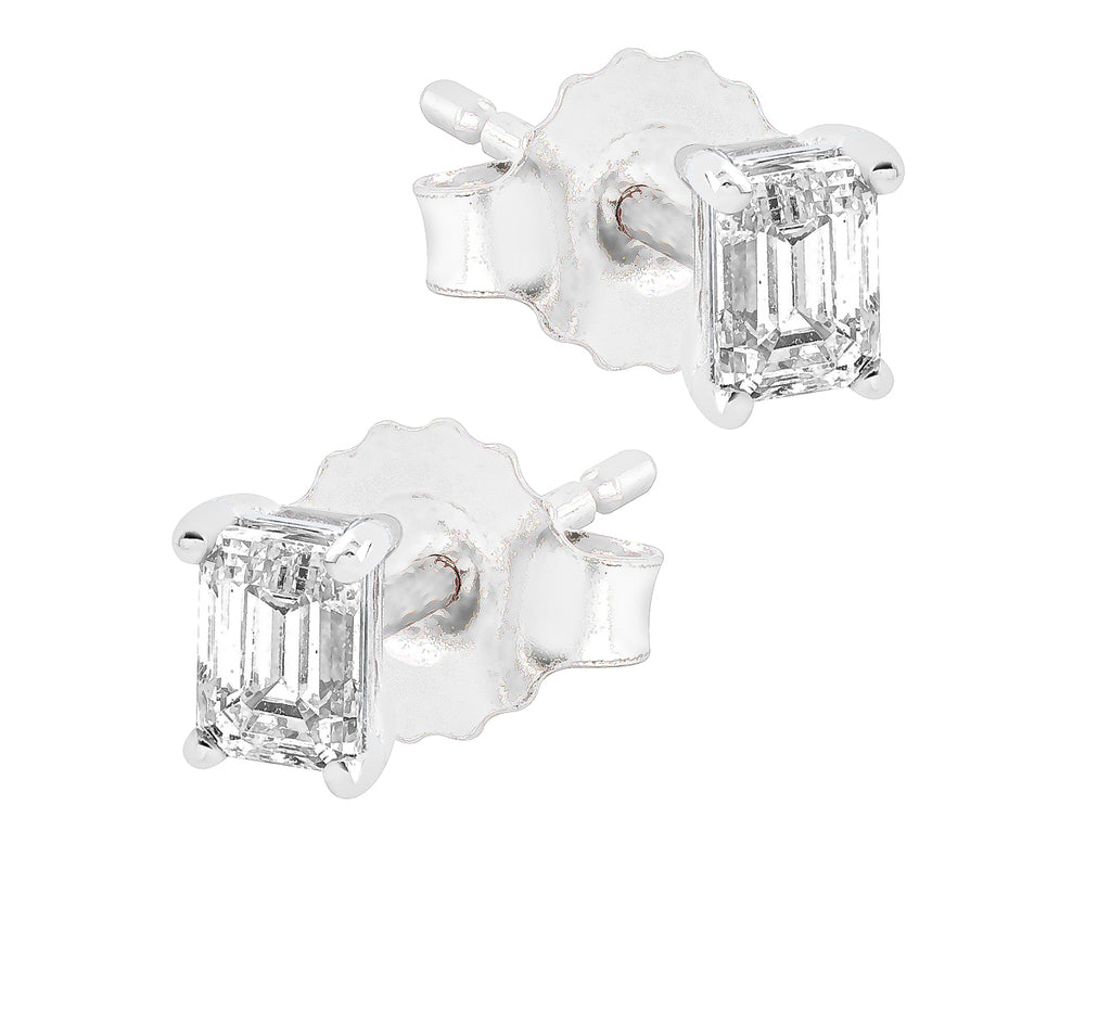 Midem Stockholm timanttikorvakorut 0,25ct valkokulta