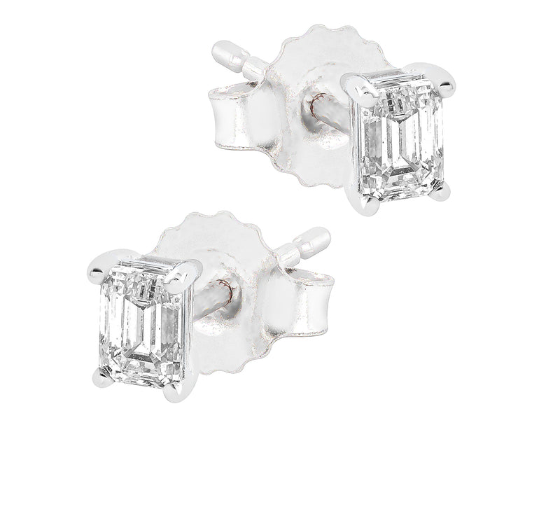 Midem Stockholm timanttikorvakorut 0,25ct valkokulta