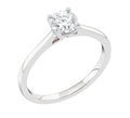Midem Helsinki yksikivinen timanttisormus 0,75ct valkokulta