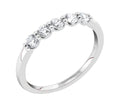 Midem London rivitimanttisormus 0,50ct valkokulta