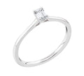 Midem Stockholm yksikivinen timanttisormus 0,25ct valkokulta