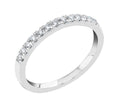 Midem Vienna rivitimanttisormus 0,25ct valkokulta