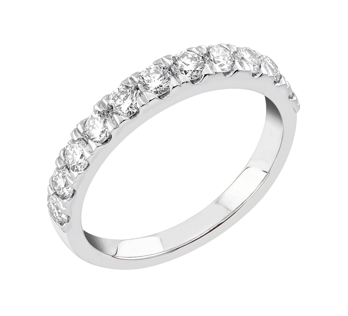 Midem Vienna rivitimanttisormus 1,00ct valkokulta